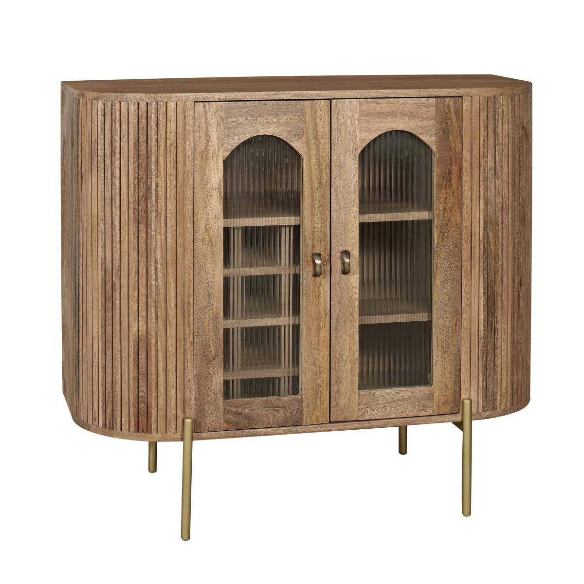 Indus Valley Orbit 2 Door Sideboard Natural – image 6