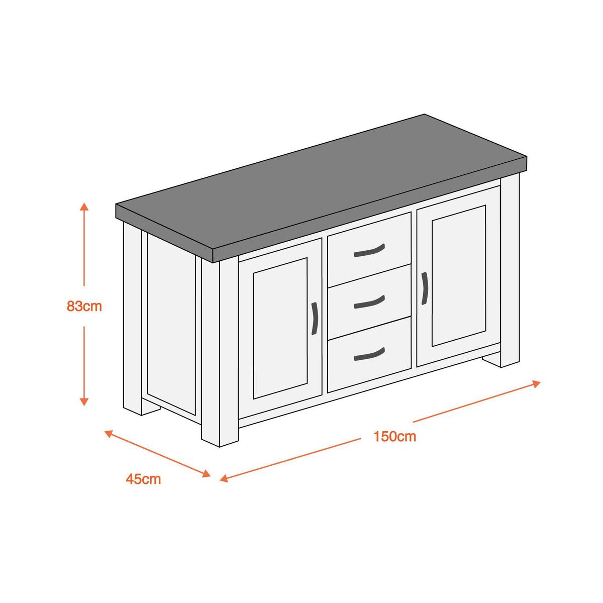 Harvey Acacia Large Sideboard – image 2