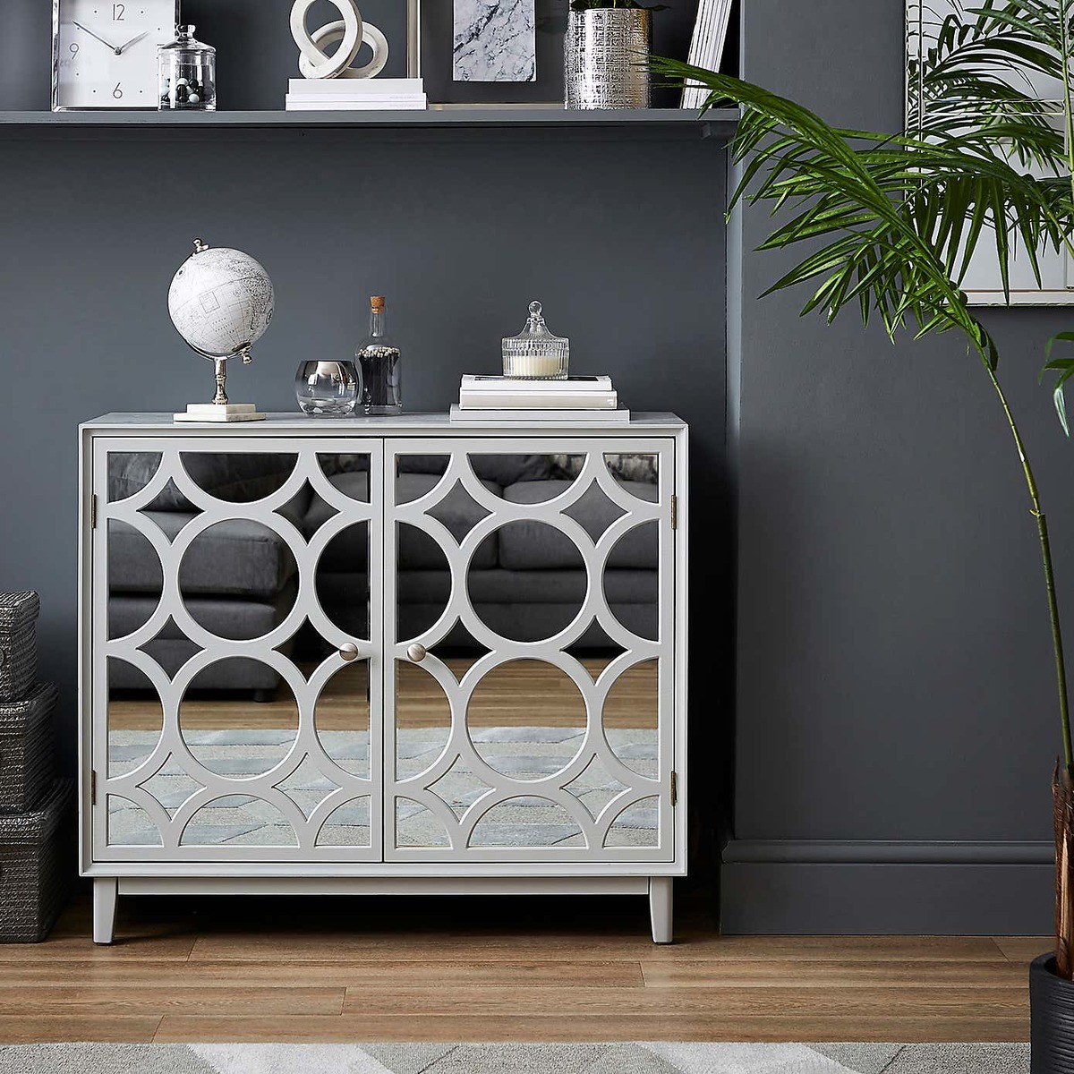 Delphi Small Sideboard Grey – image 3