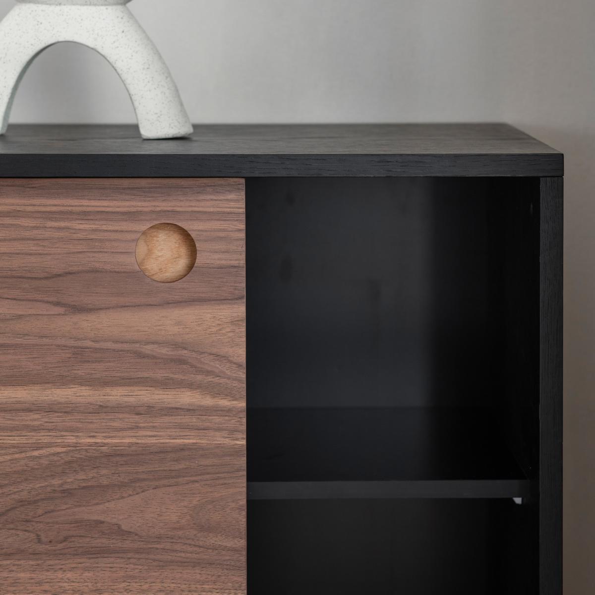 Turlock Large Sideboard, Black Black – image 2