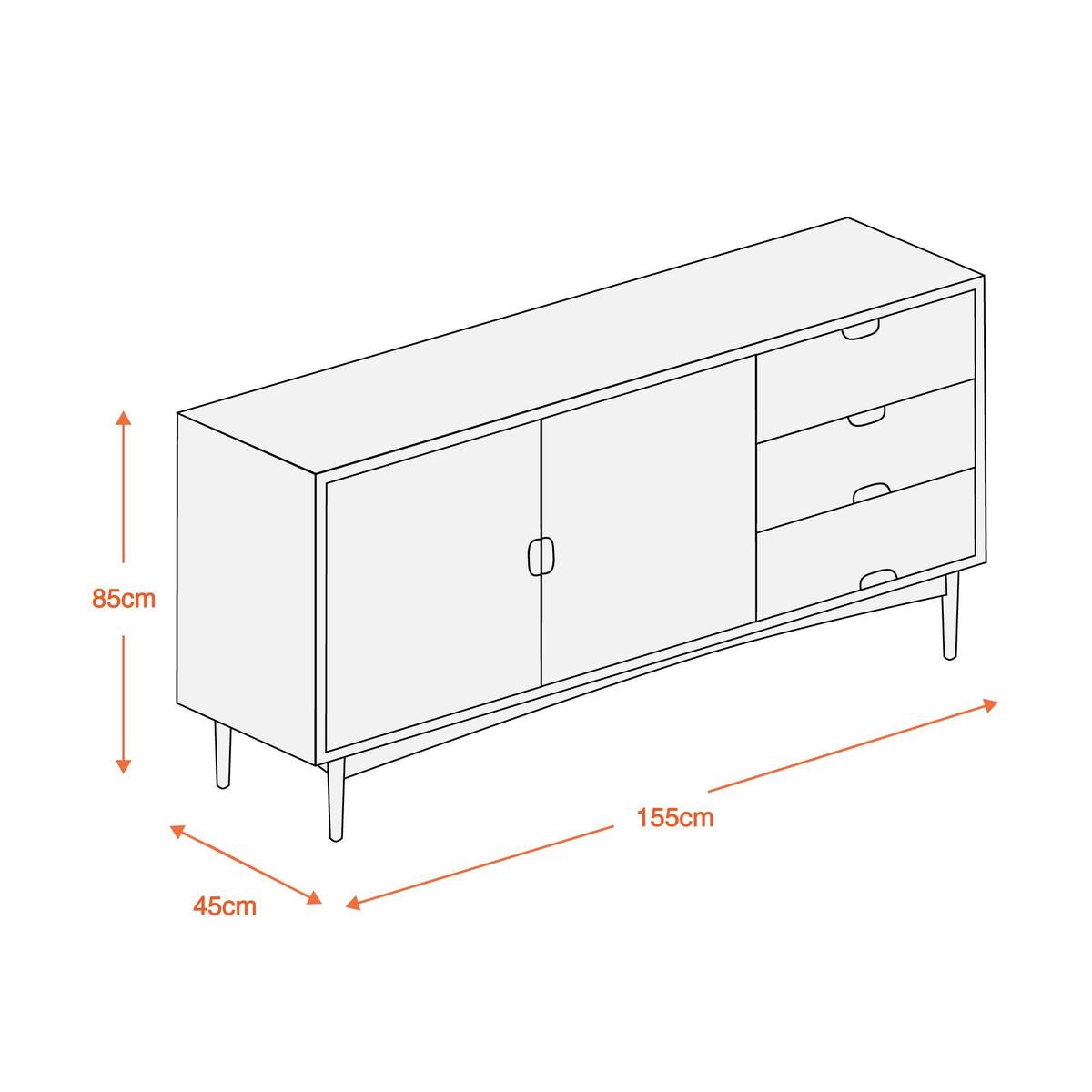 Skandi Oak Sideboard – image 3