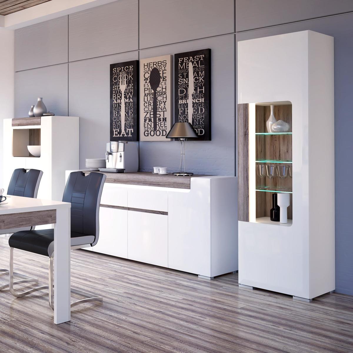 Toronto Wide Sideboard White – image 4
