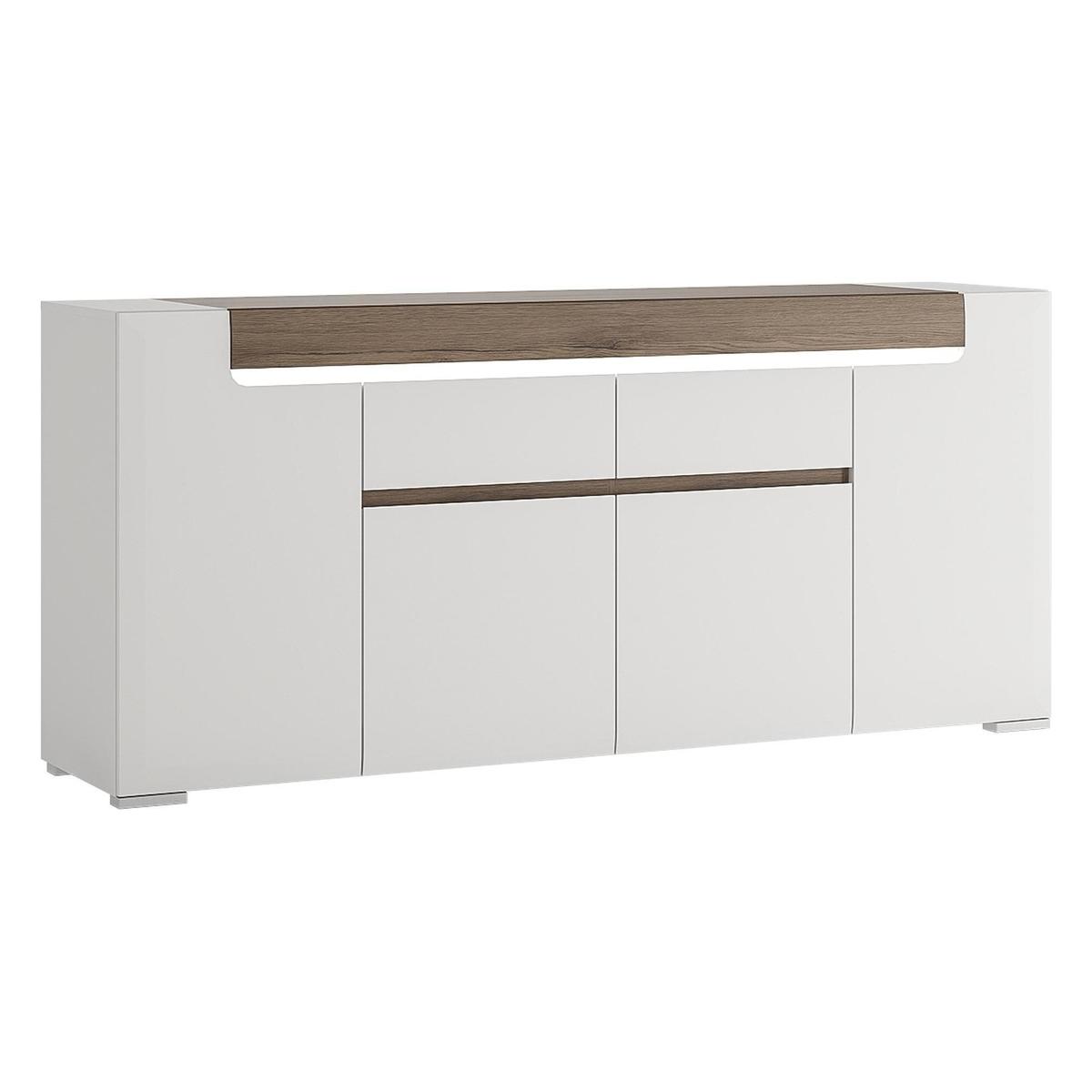 Toronto Wide Sideboard White – image 2