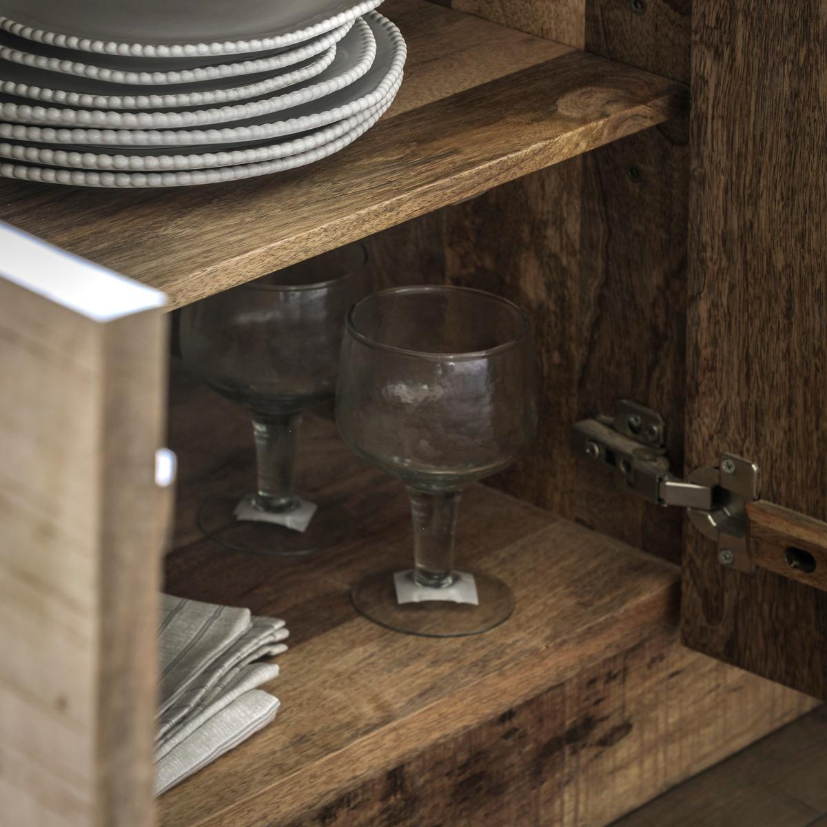 Iver 4 Door Sideboard Natural – image 2
