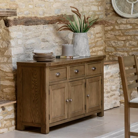 Cedar & Sage Harrison 3 Door 3 Drawer Sideboard – image 1