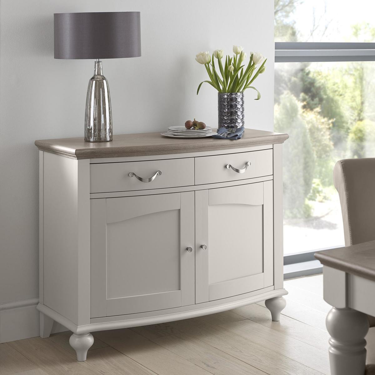 Sophia Grey Sideboard Grey – image 4