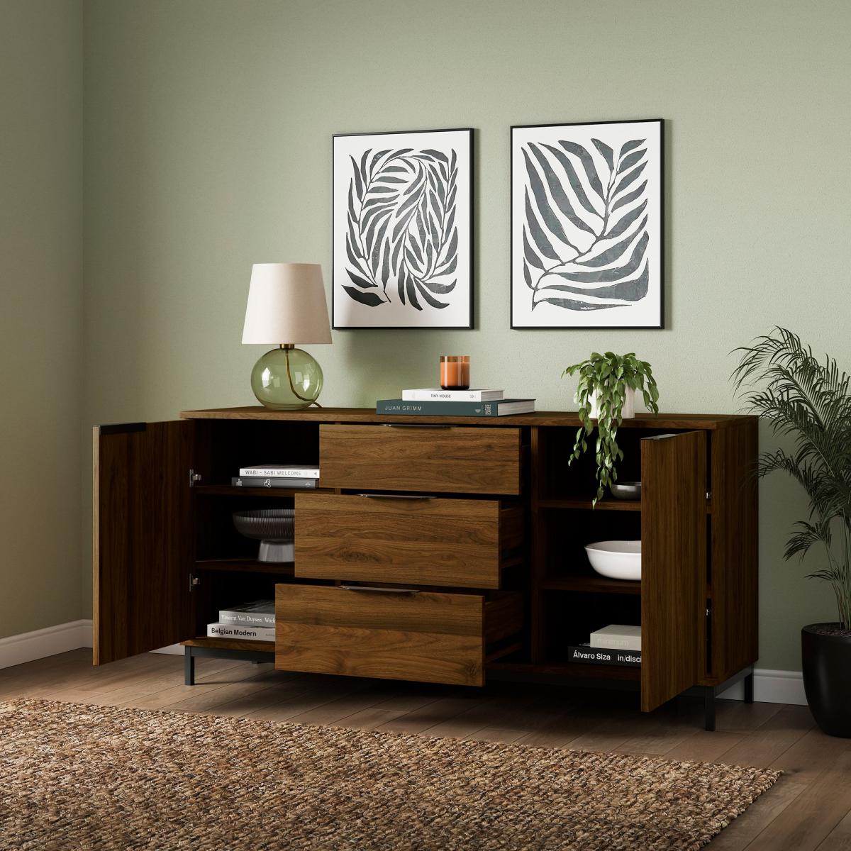 Reynolds Large Sideboard Walnut – image 3