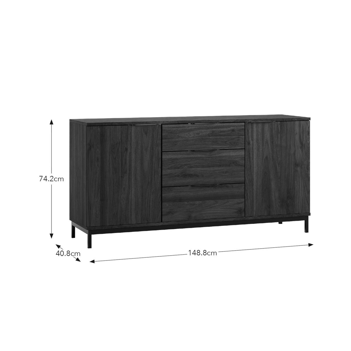 Reynolds Large Sideboard Walnut – image 7