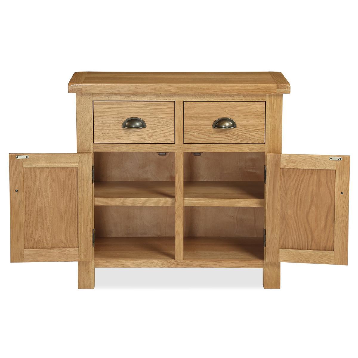 Sherbourne Oak Mini Sideboard Natural – image 3