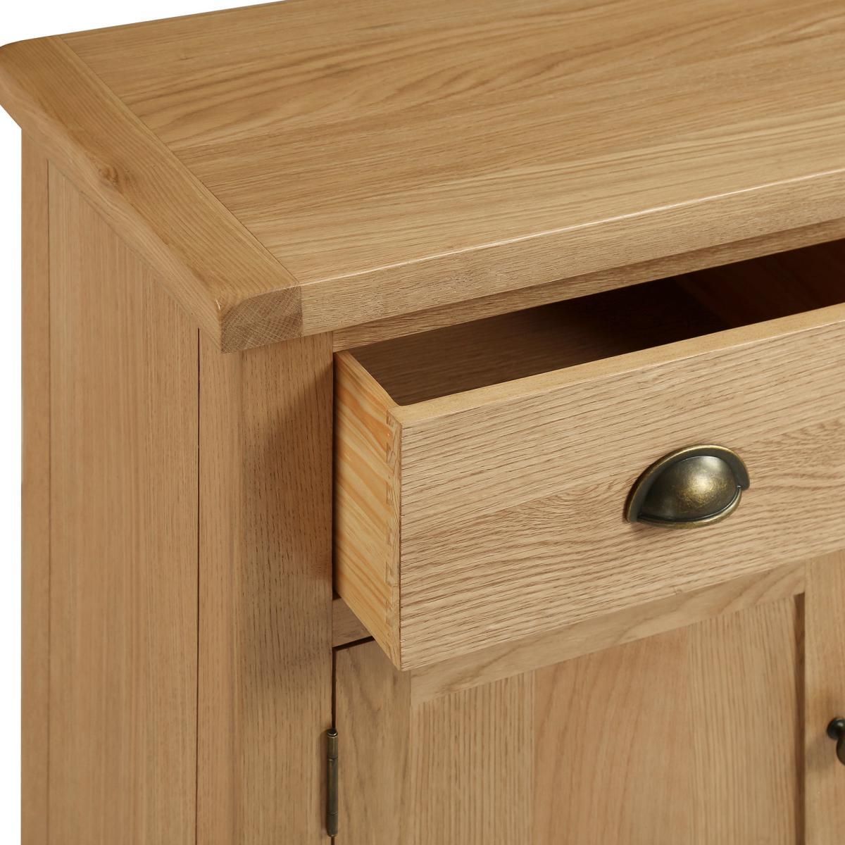 Sherbourne Oak Mini Sideboard Natural – image 4