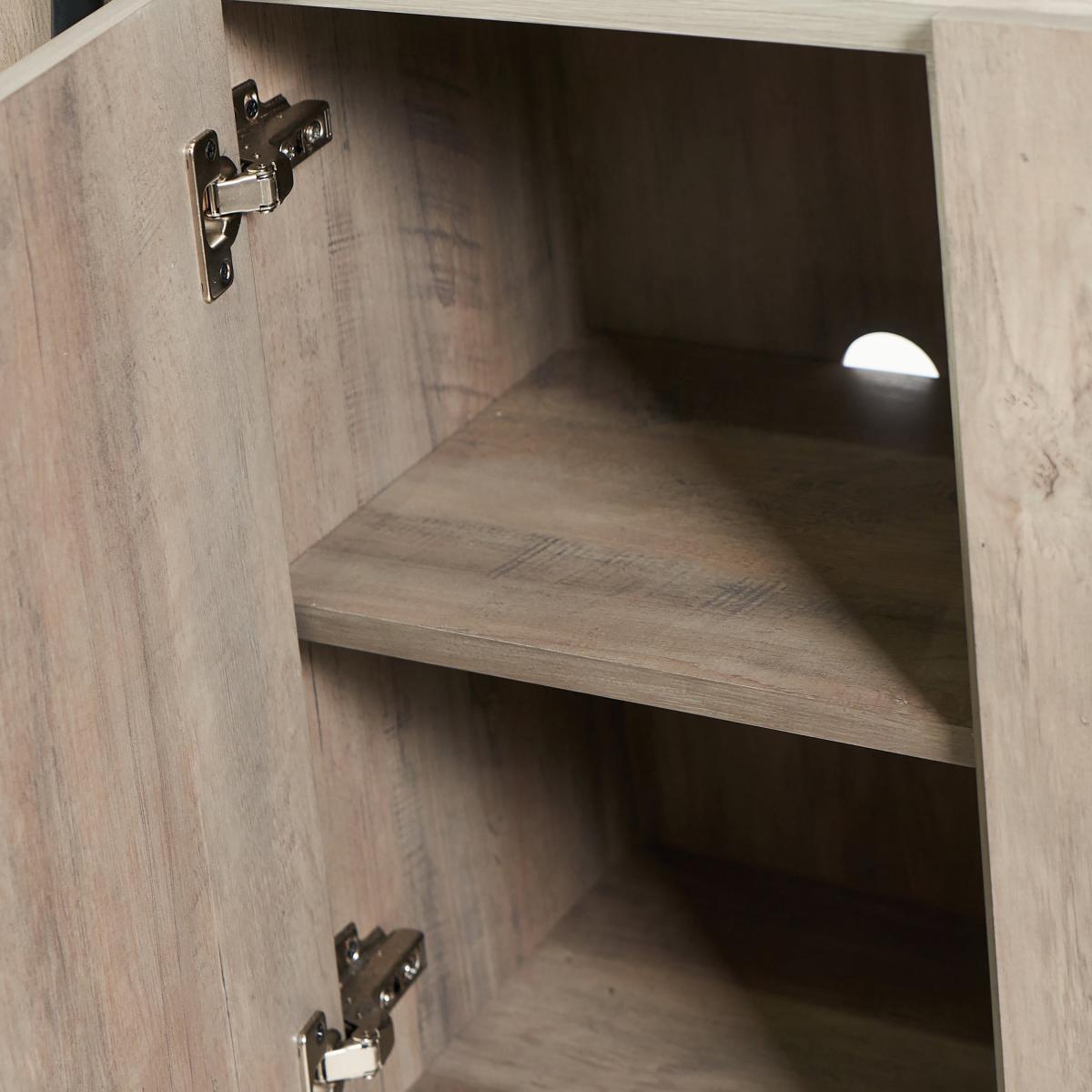 Osato 2 Door Sideboard Brown – image 7