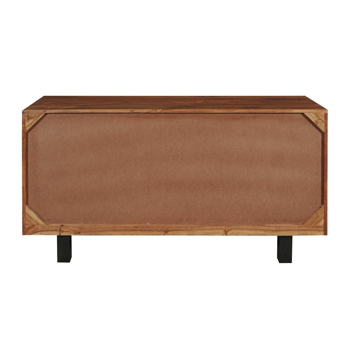 Indus Valley Lex 2 Door 3 Drawer Sideboard Natural – image 8