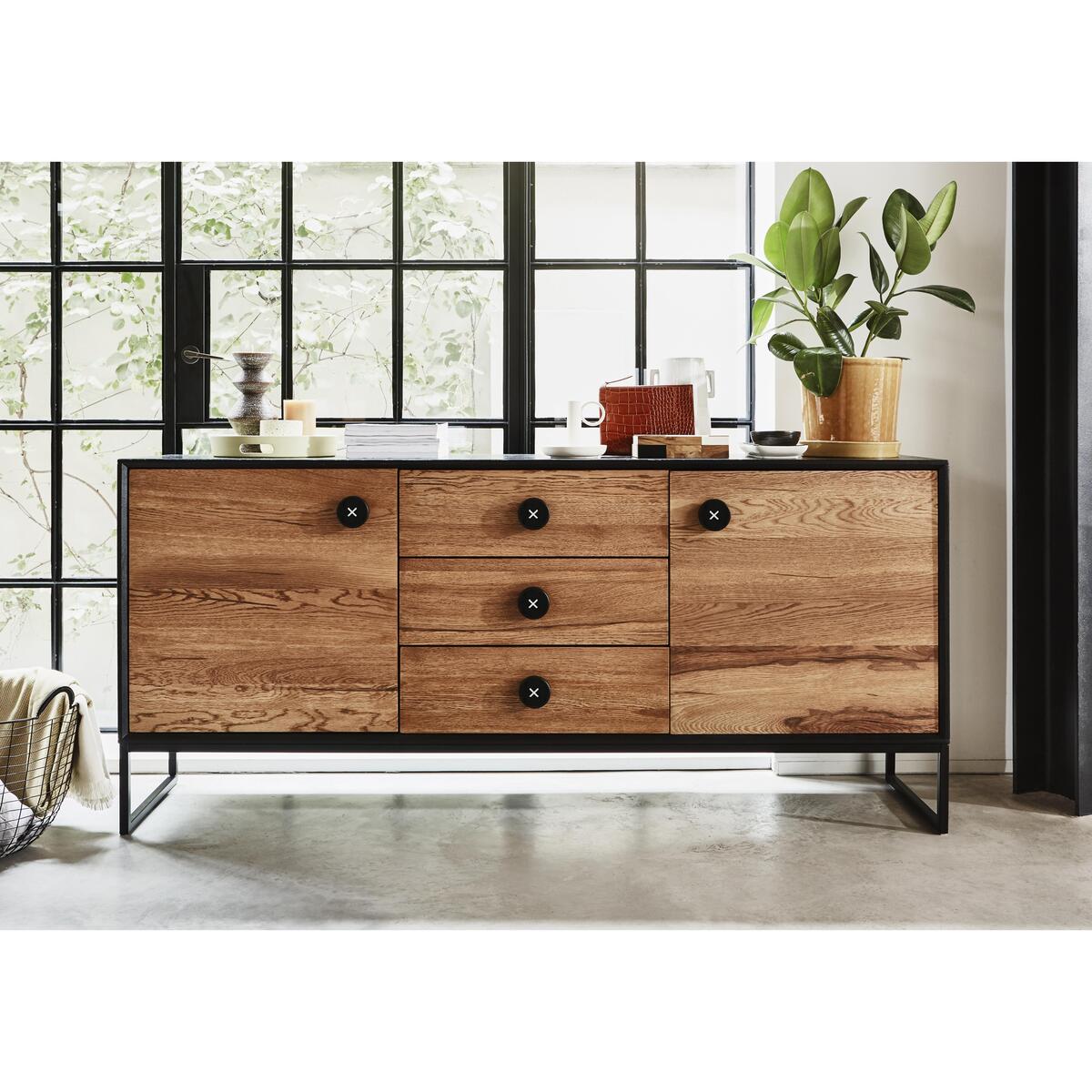 Thor 2 Door 3 Drawer Sideboard – image 7