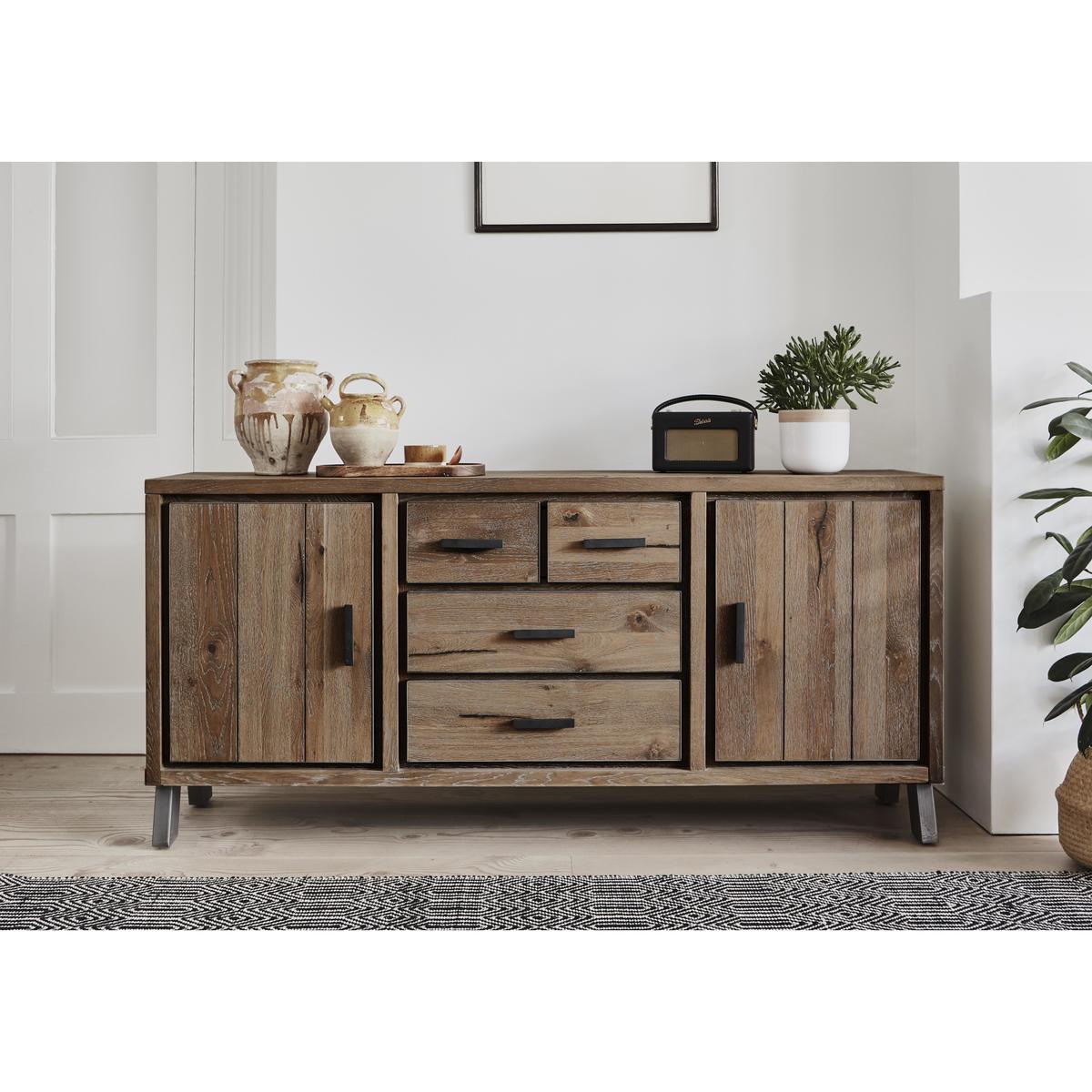 Habufa - Philadelphia Sideboard - 210-cm - Brown – image 2