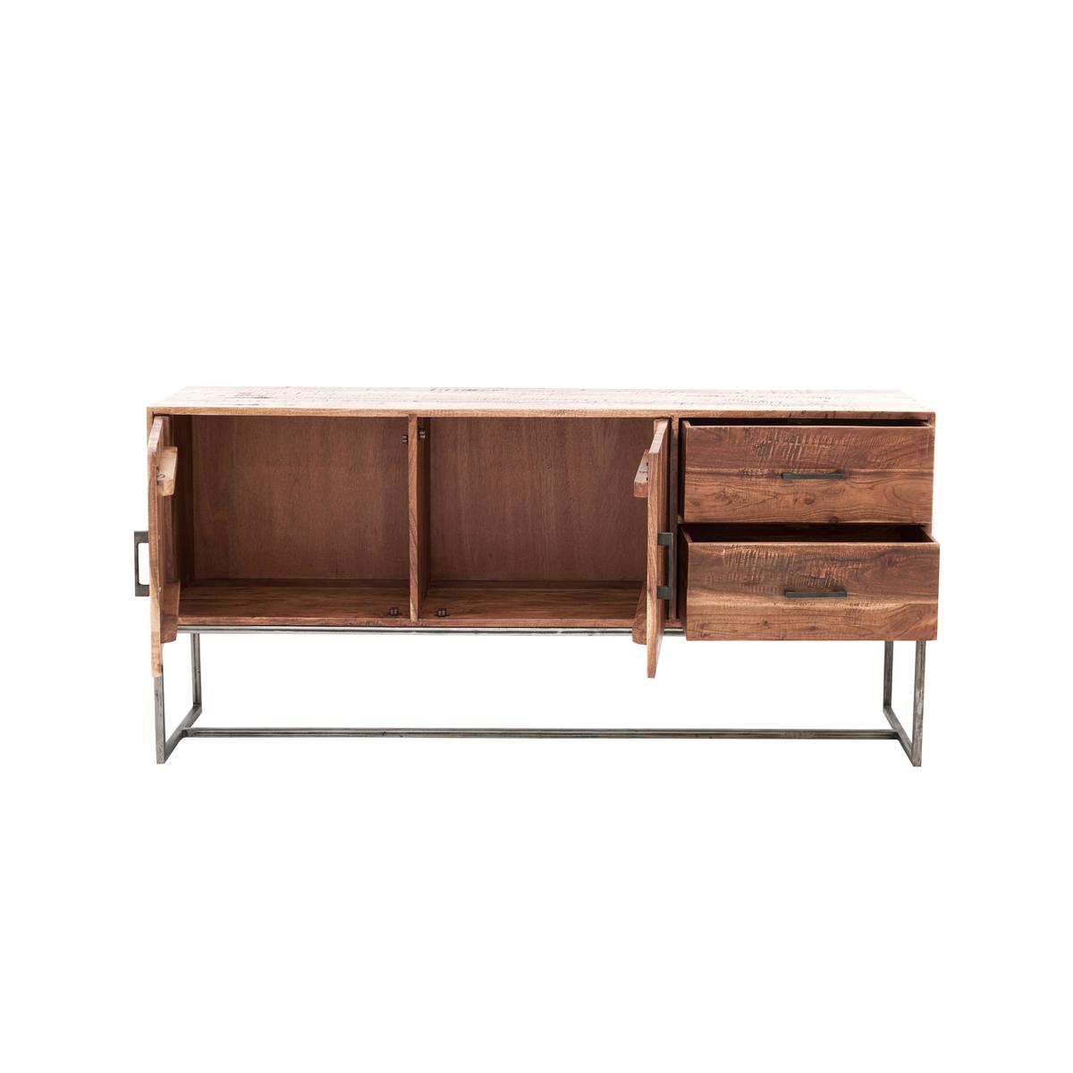 Fire 2 Door 2 Drawer Sideboard – image 3
