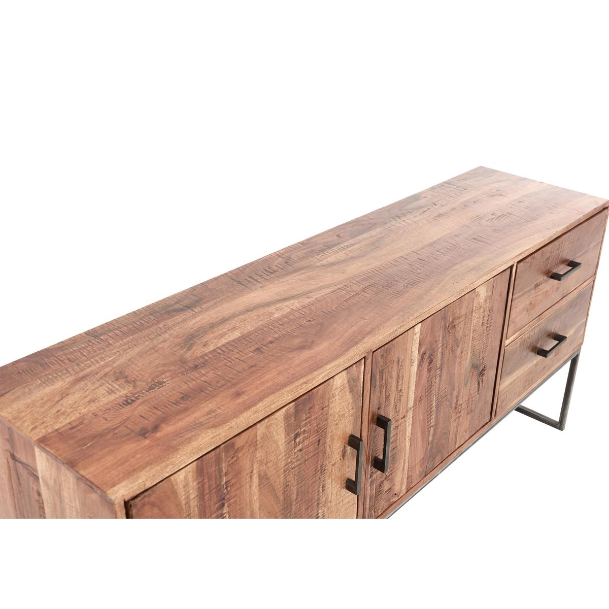 Fire 2 Door 2 Drawer Sideboard – image 6