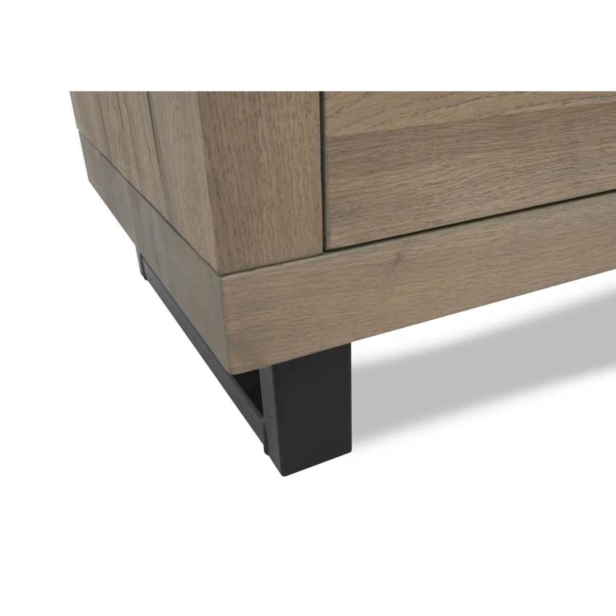 Bodahl - Compact Terra 1 Door 3 Drawer Sideboard - Natura Bianca – image 4
