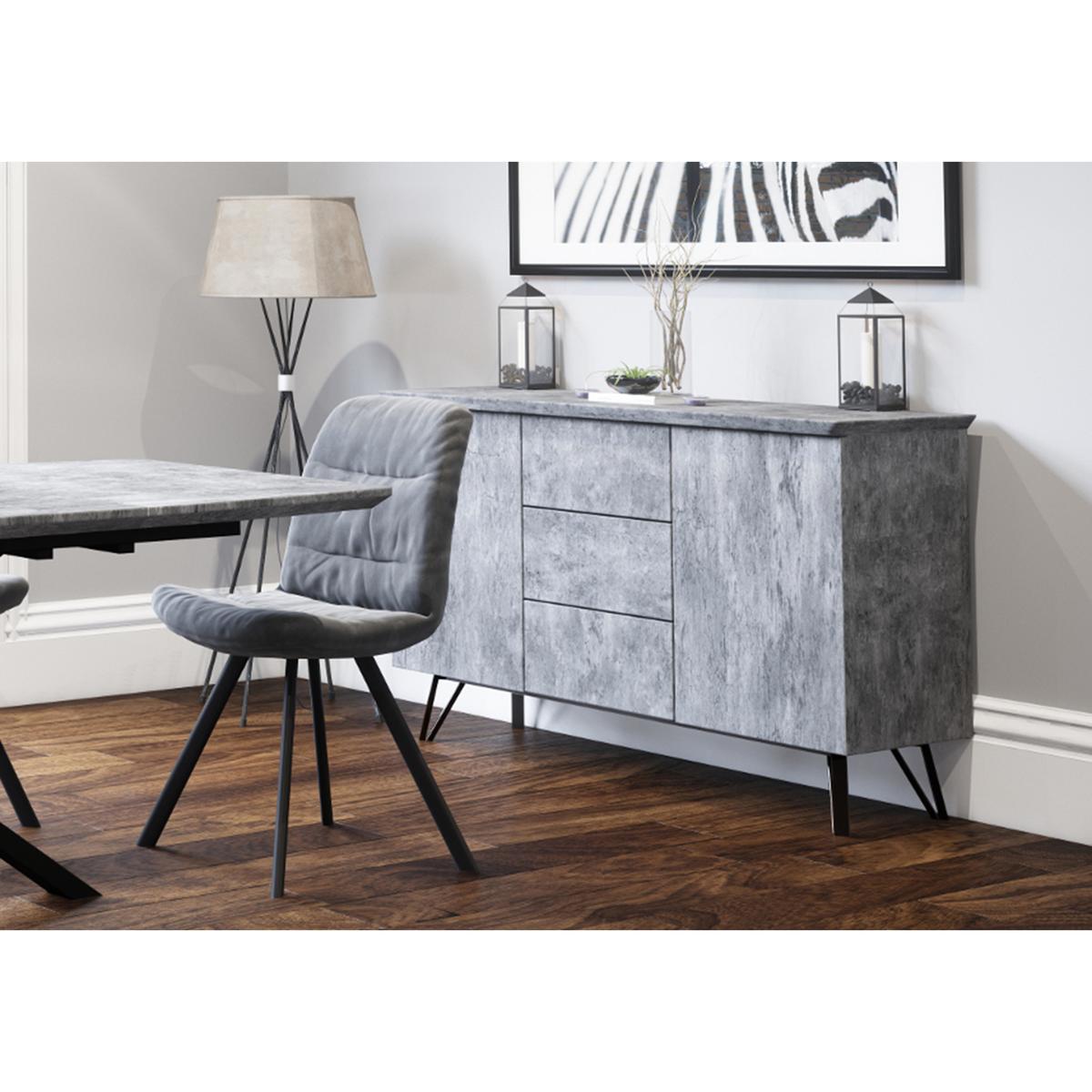 Diego Large Sideboard - Grey – image 2