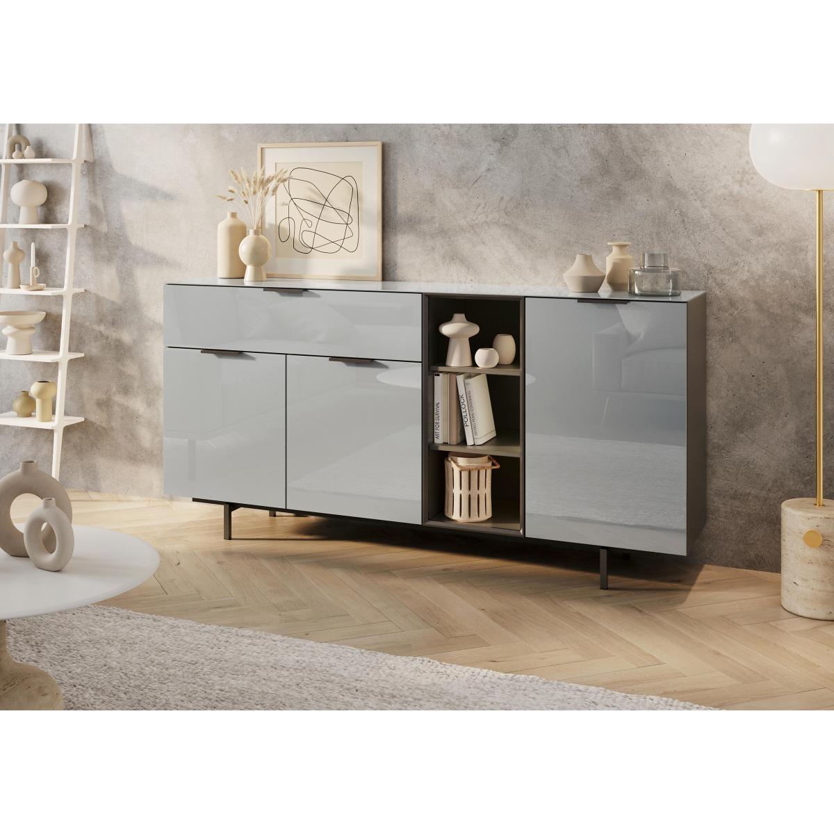 Clio Sideboard with Open Shelving – image 2