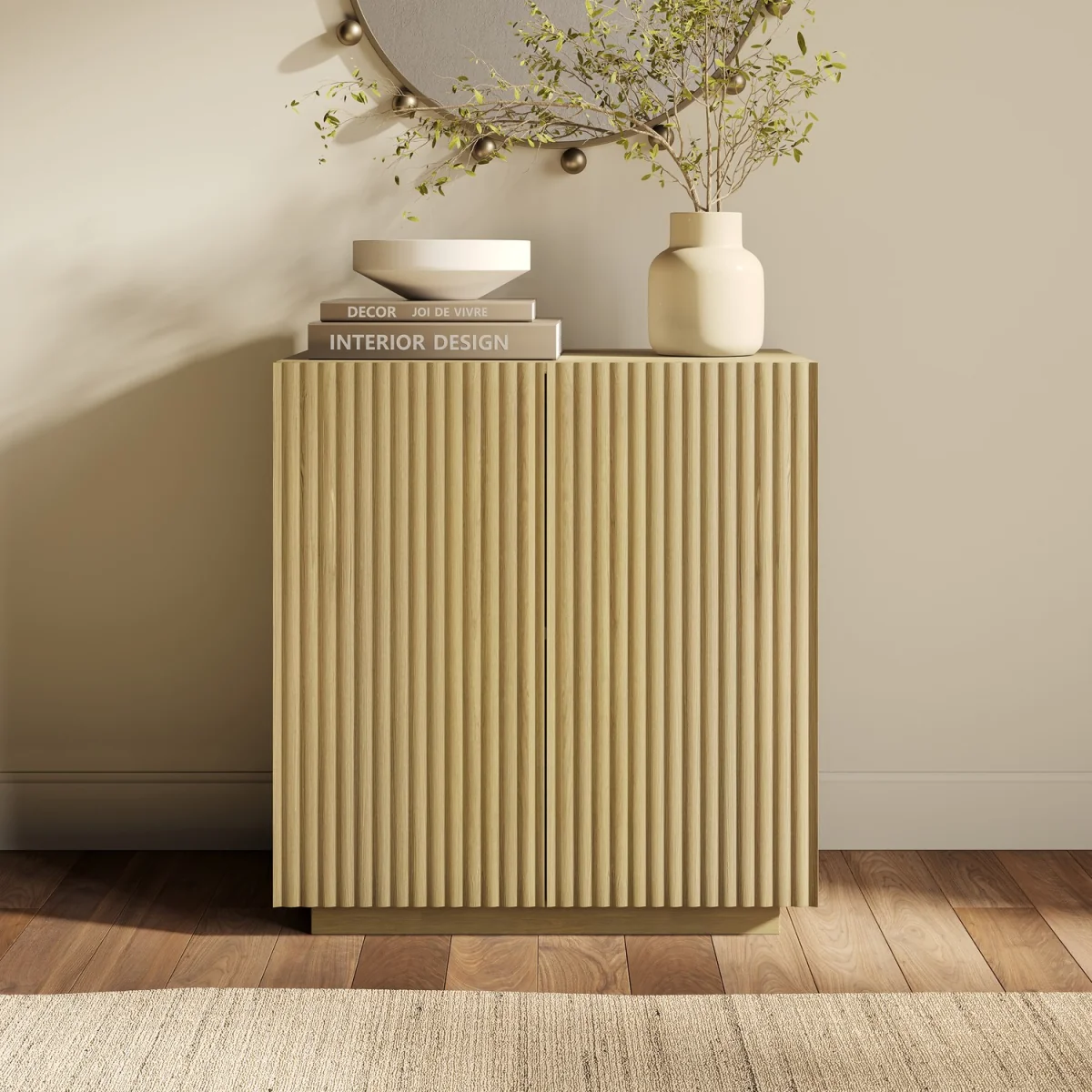 Small Oak Fluted Sideboard - Hazel – image 3