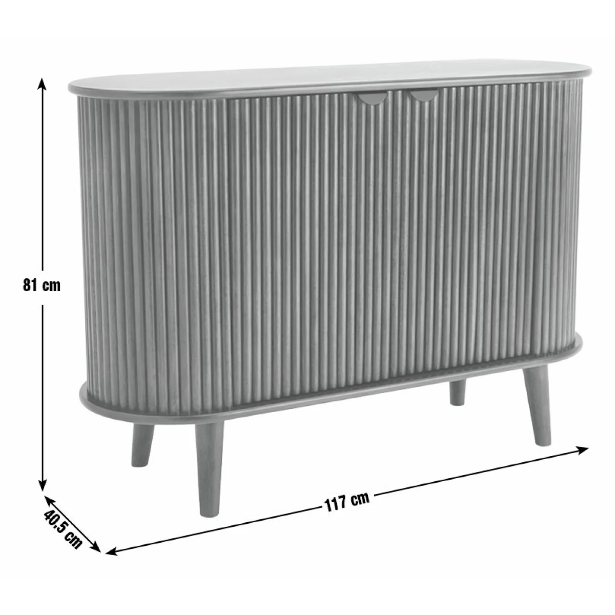 Habitat Kendi 2 Door Sideboard - Natural – image 9