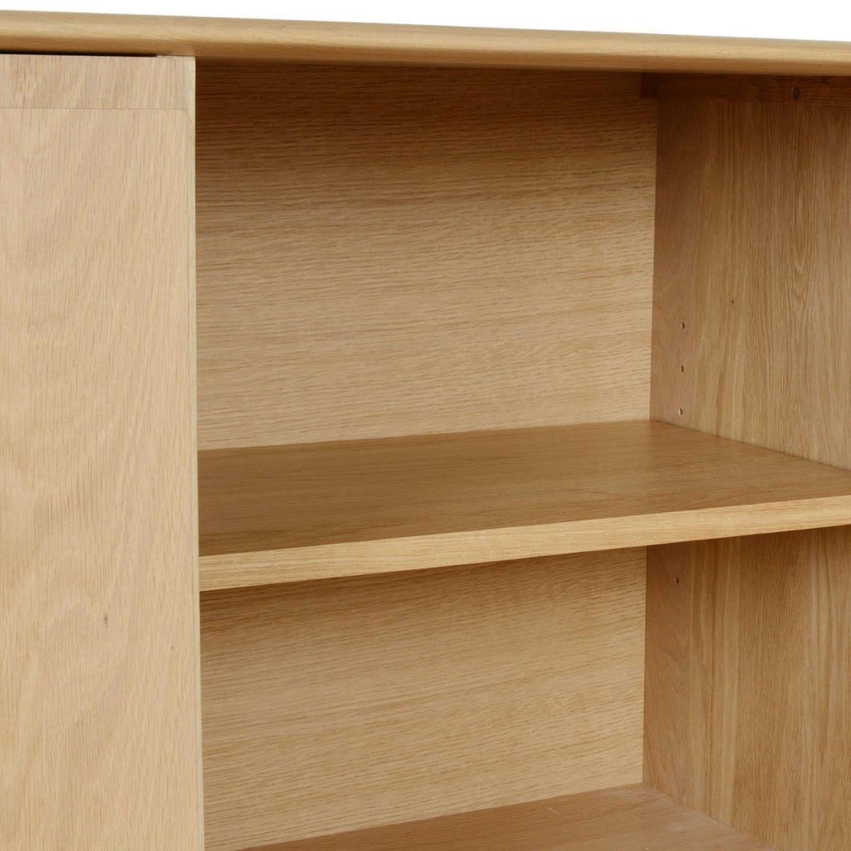 Ercol Romana Small Sideboard 3 Drawer Dead Matt Oak - Heal's UK Furniture – image 2