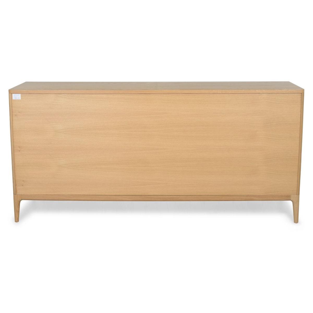 Ercol Romana Small Sideboard 3 Drawer Dead Matt Oak - Heal's UK Furniture – image 6