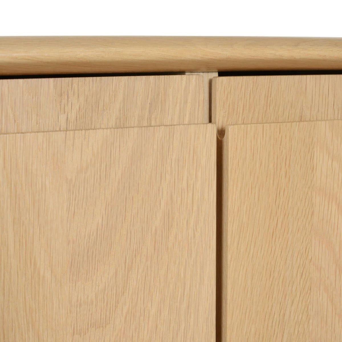 Ercol Romana Small Sideboard 3 Drawer Dead Matt Oak - Heal's UK Furniture – image 7