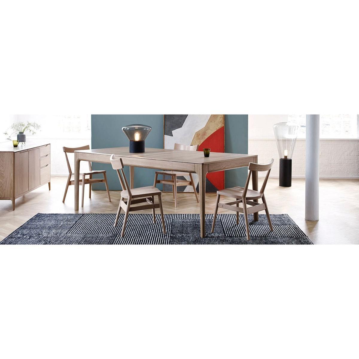Ercol Romana Small Sideboard 3 Drawer Dead Matt Oak - Heal's UK Furniture – image 10