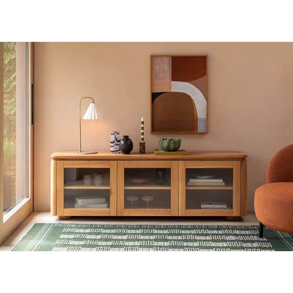 Heal's Penrose Low Sideboard Oak – image 9