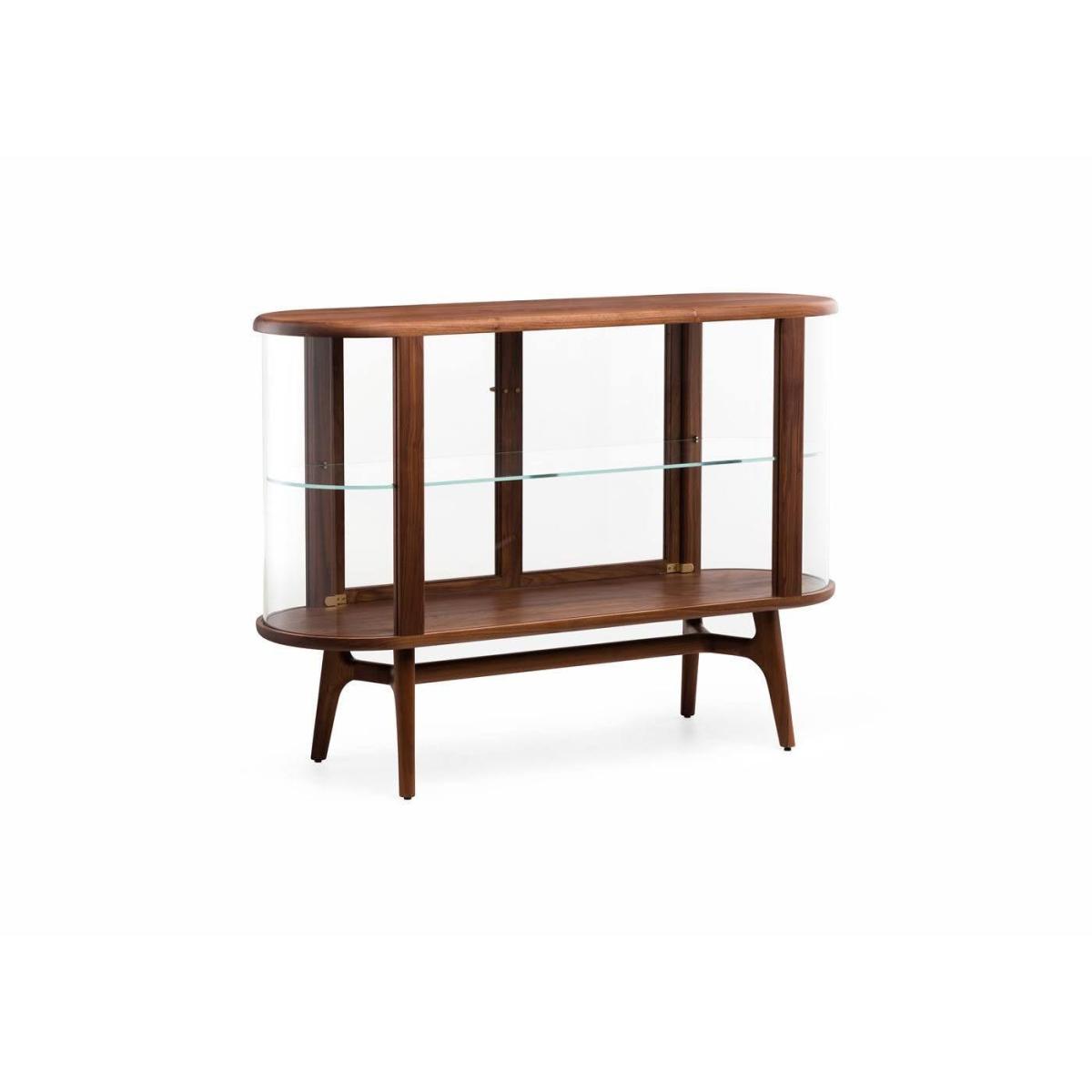 De La Espada Solo Vitrine Sideboard Walnut - Heal's UK Furniture – image 2