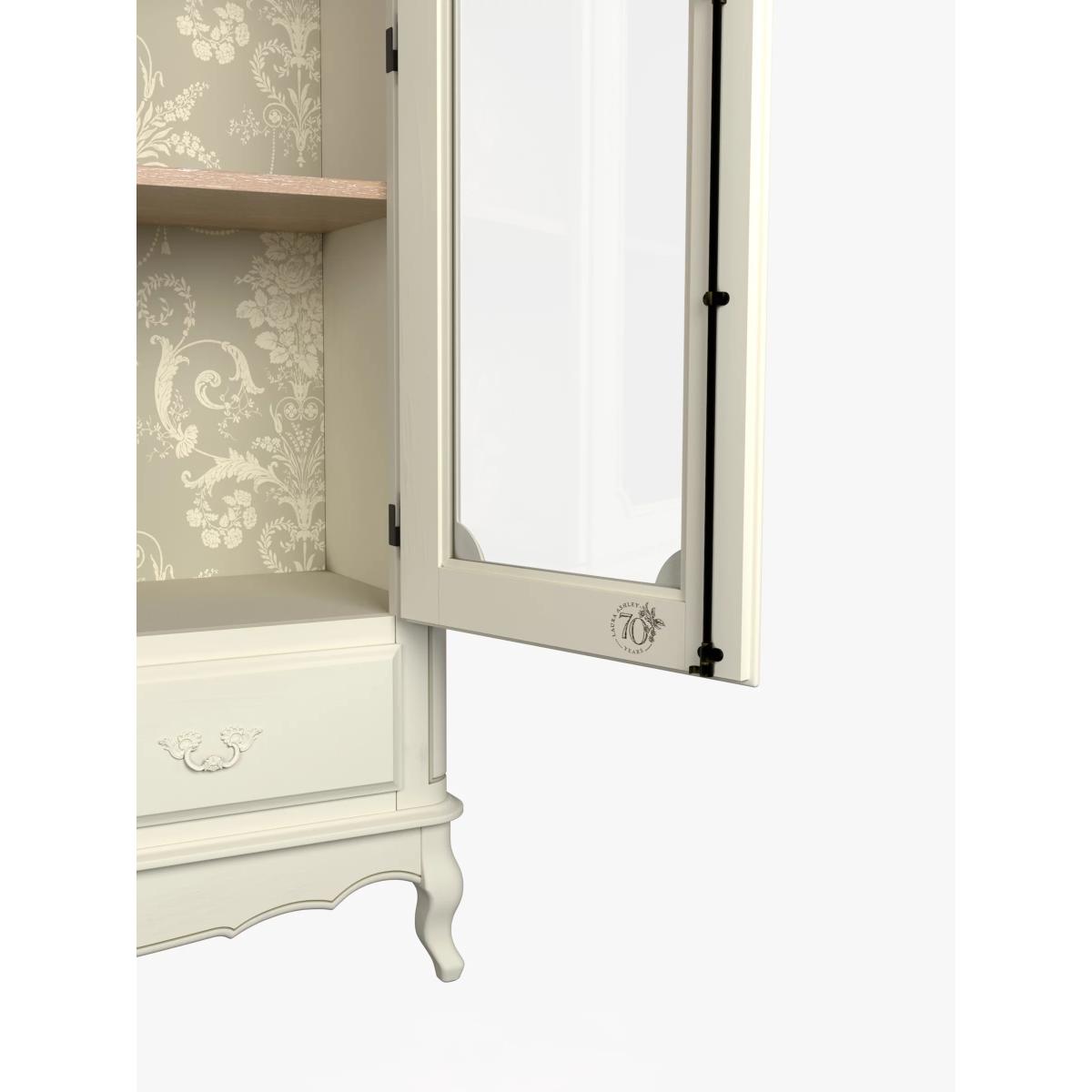 Laura Ashley Provencale 2 Door 1 Drawer Armoire, Ivory – image 6