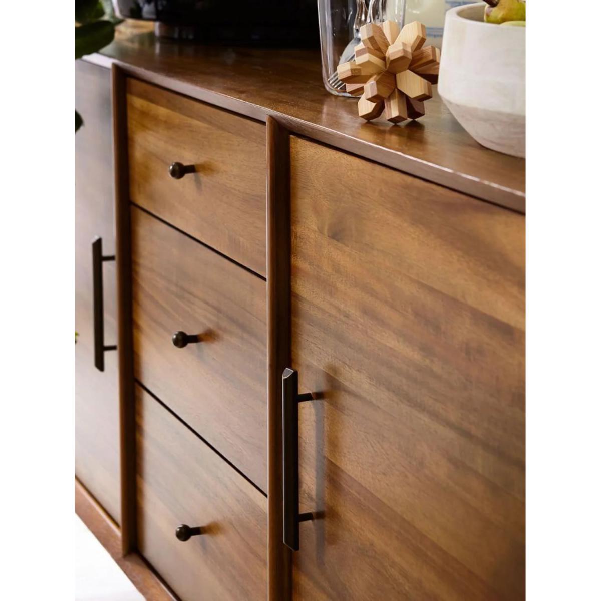 west elm Mid-Century Large Sideboard, FSC-Certified (Eucalyptus Wood), Acorn – image 6