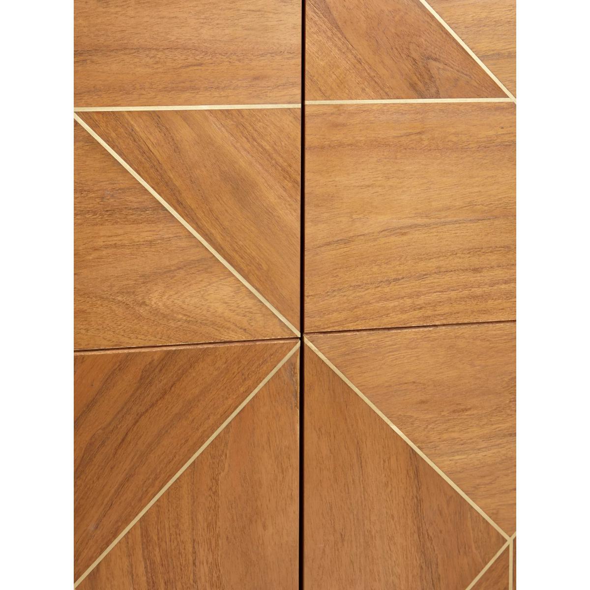 John Lewis & Partners + Swoon Mendel 2 Door Storage Cabinet, Brown – image 4