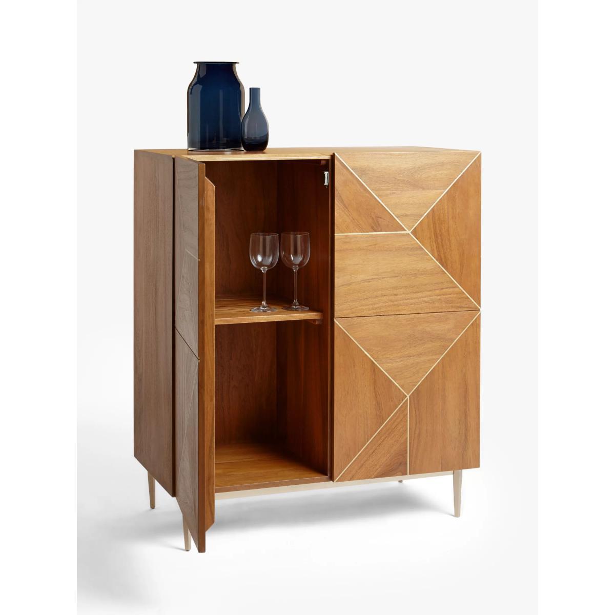 John Lewis & Partners + Swoon Mendel 2 Door Storage Cabinet, Brown – image 5