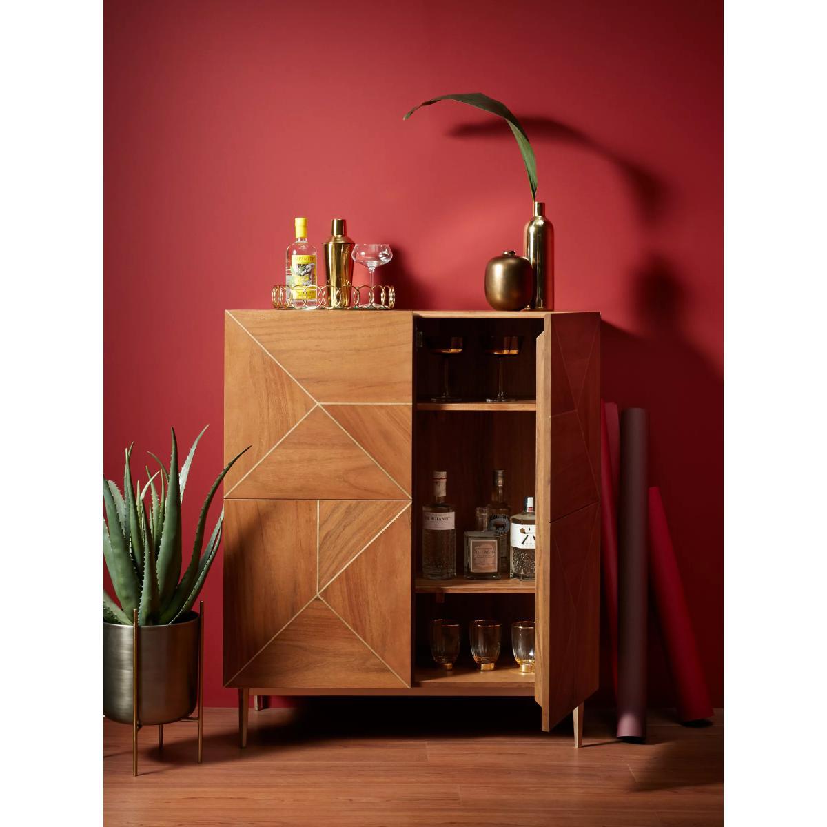John Lewis & Partners + Swoon Mendel 2 Door Storage Cabinet, Brown – image 6