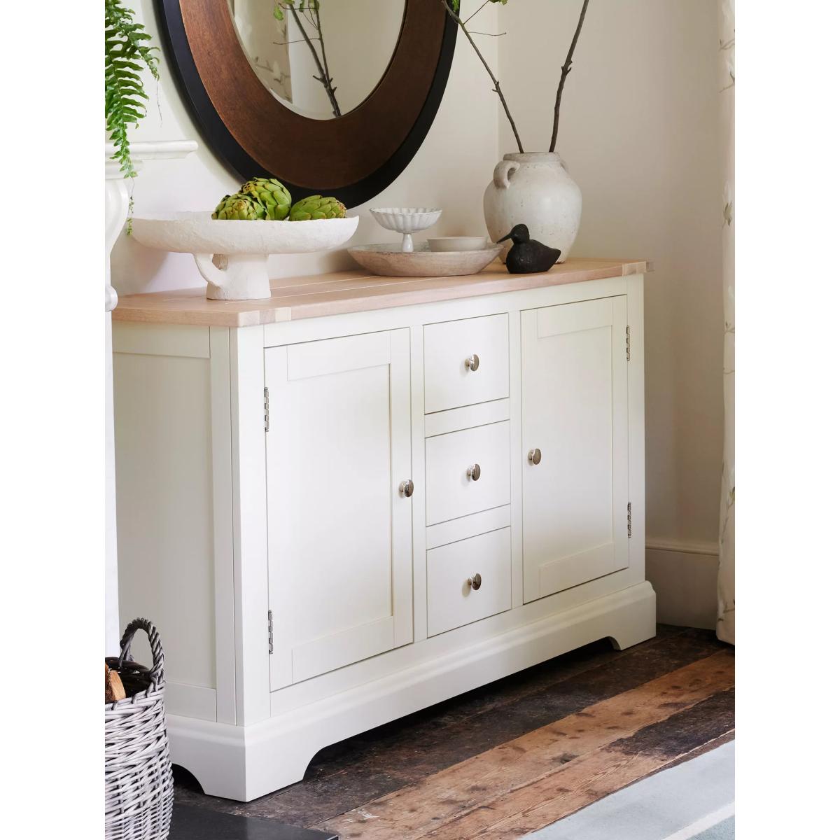 Laura Ashley Dorset Sideboard, Cream/Natural – image 2