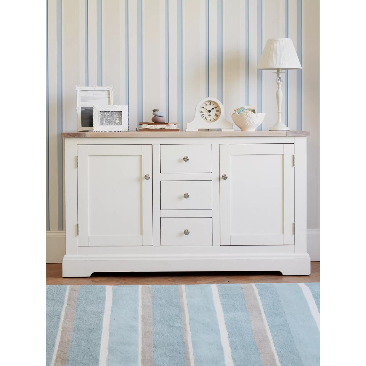 Laura Ashley Dorset Sideboard, Cream/Natural – image 3