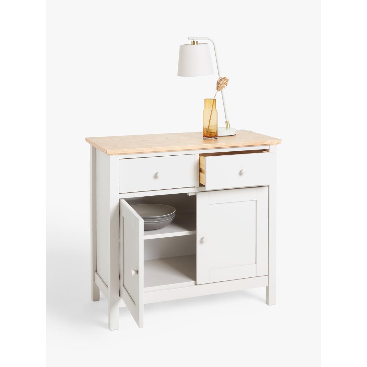 John Lewis ANYDAY Wilton Narrow Sideboard, Linen – image 3