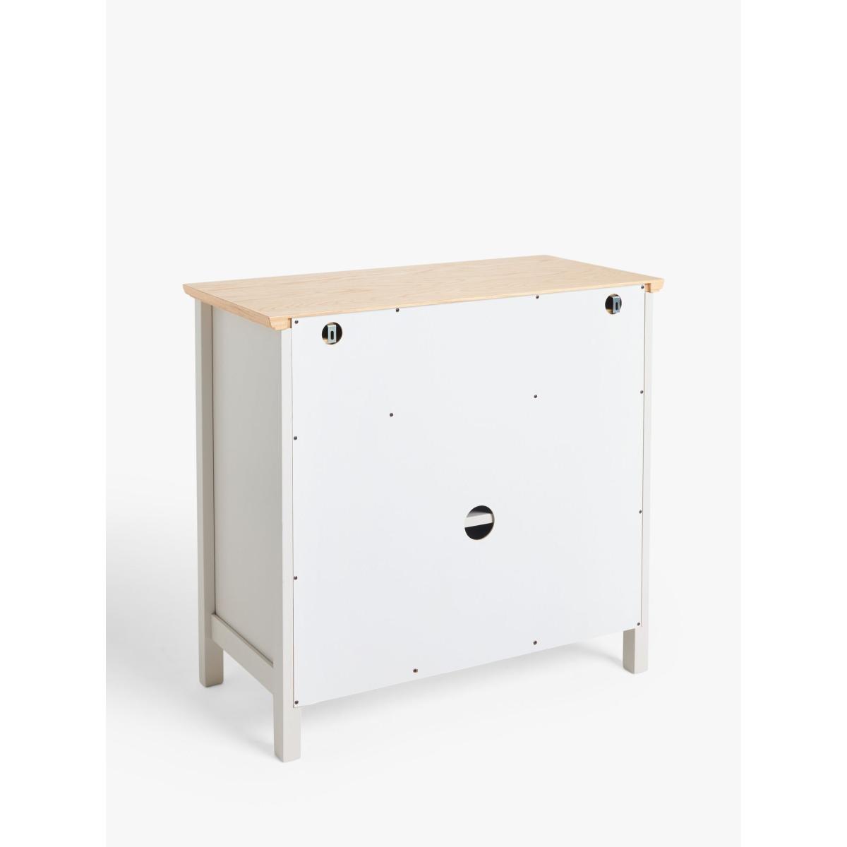 John Lewis ANYDAY Wilton Narrow Sideboard, Linen – image 4