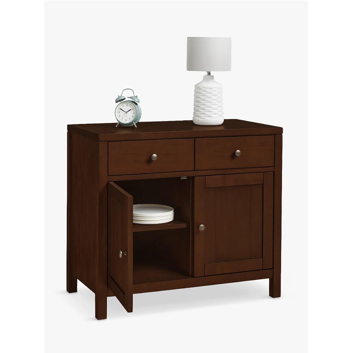 John Lewis Medan Narrow Sideboard, Dark Stain – image 3
