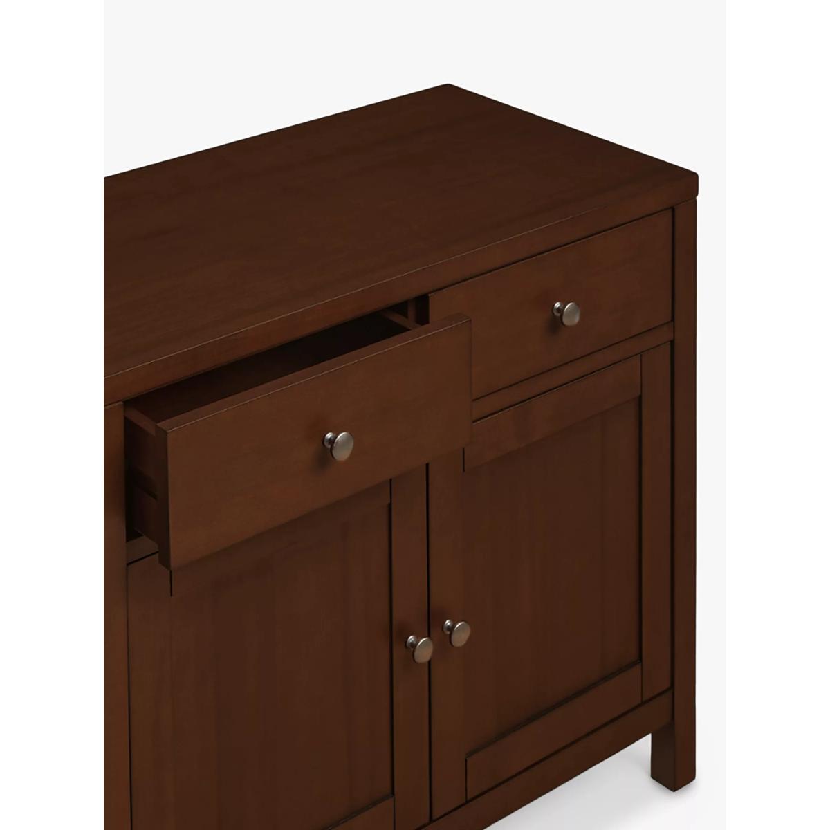 John Lewis Medan Narrow Sideboard, Dark Stain – image 4