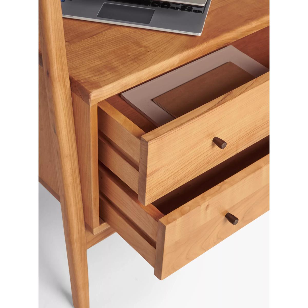 John Lewis Wycombe Wide Storage Shelving Unit, Cherrywood – image 3
