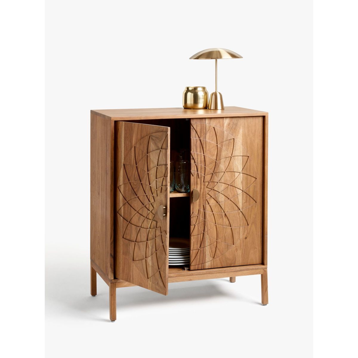 John Lewis & Partners Array Storage Cabinet, Natural – image 3