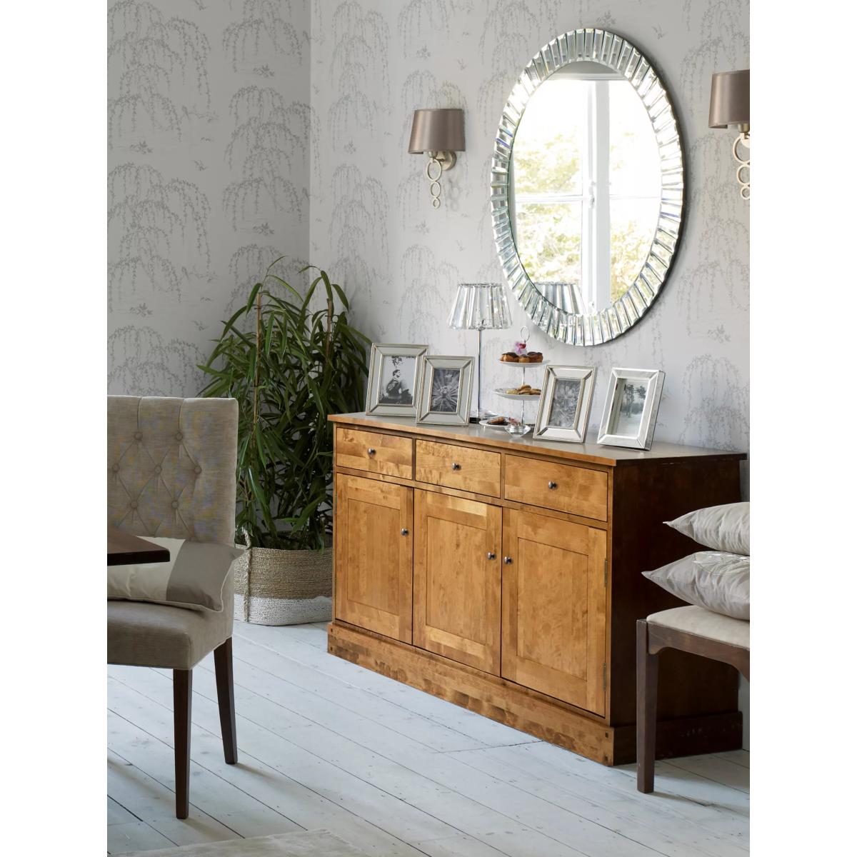 Laura Ashley Garrat 3 Door, 3 Drawer Sideboard, Honey – image 6