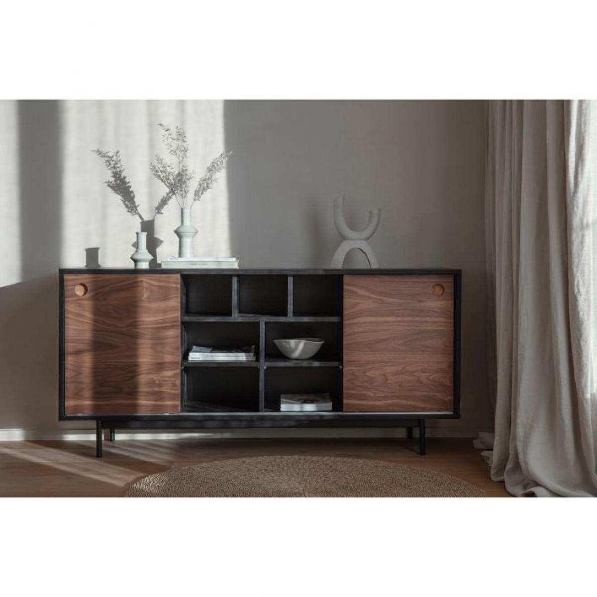 Briar Walnut Veneer Sideboard - Black – image 2