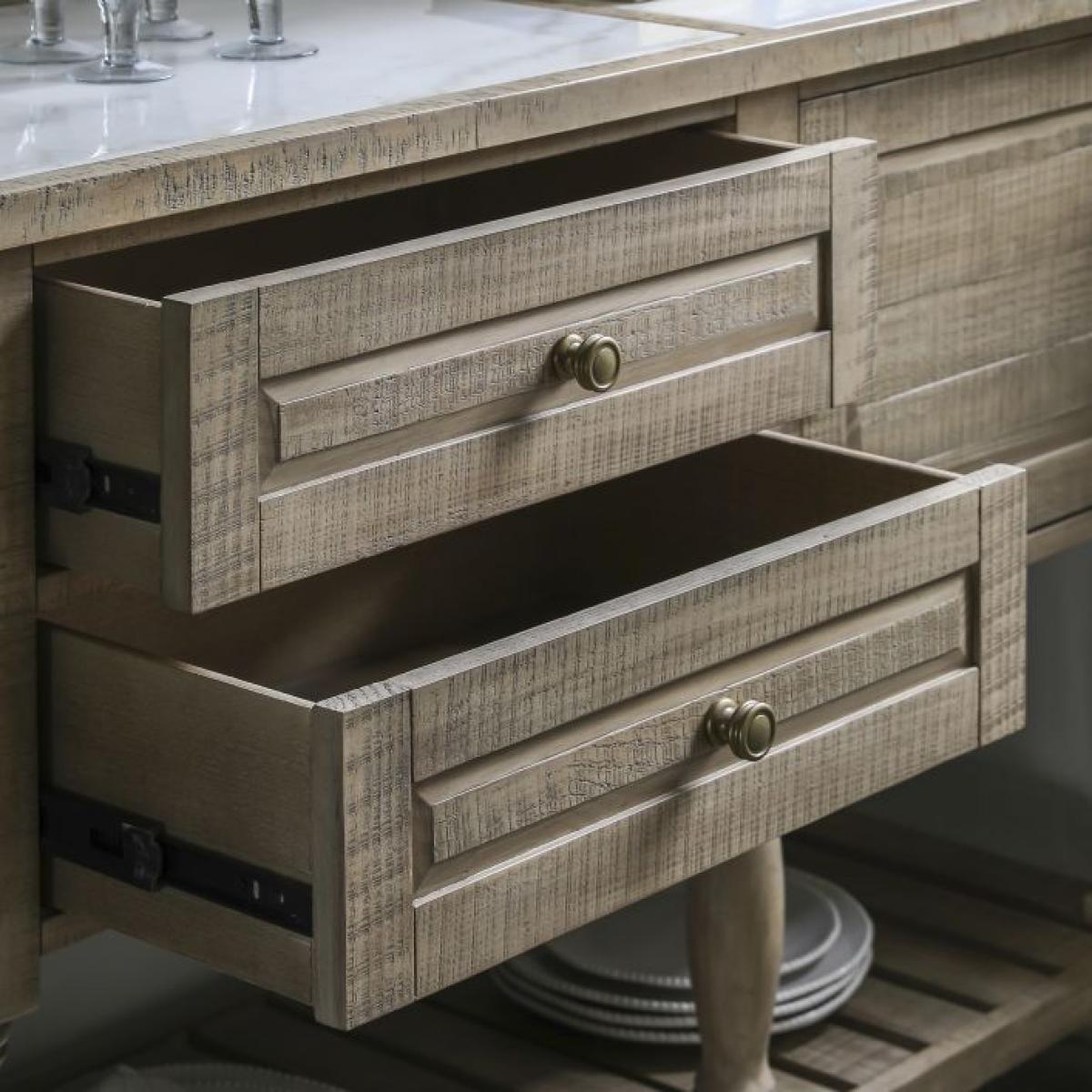 Vancouver 2 Door Pine Sideboard - Natural – image 2