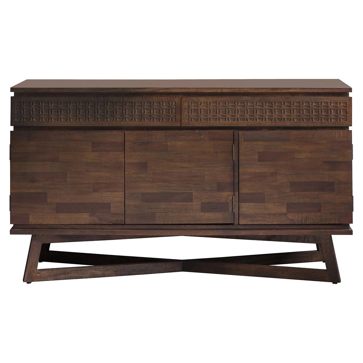 Boi Mango Wood Sideboard - Brown – image 2