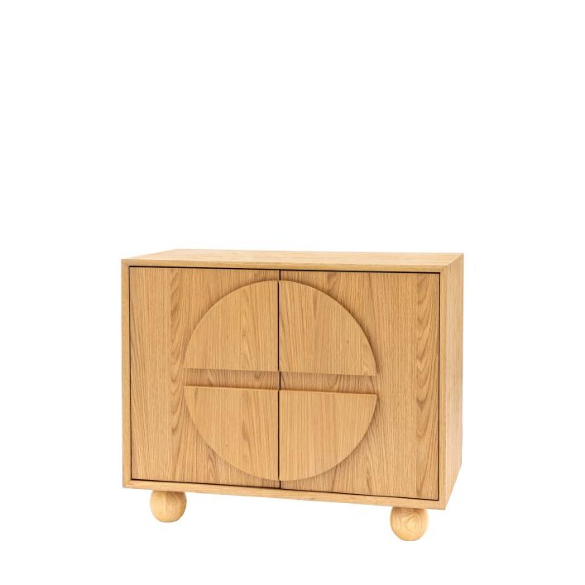 Geo 2 Door Oak Finish Sideboard - Natural – image 4