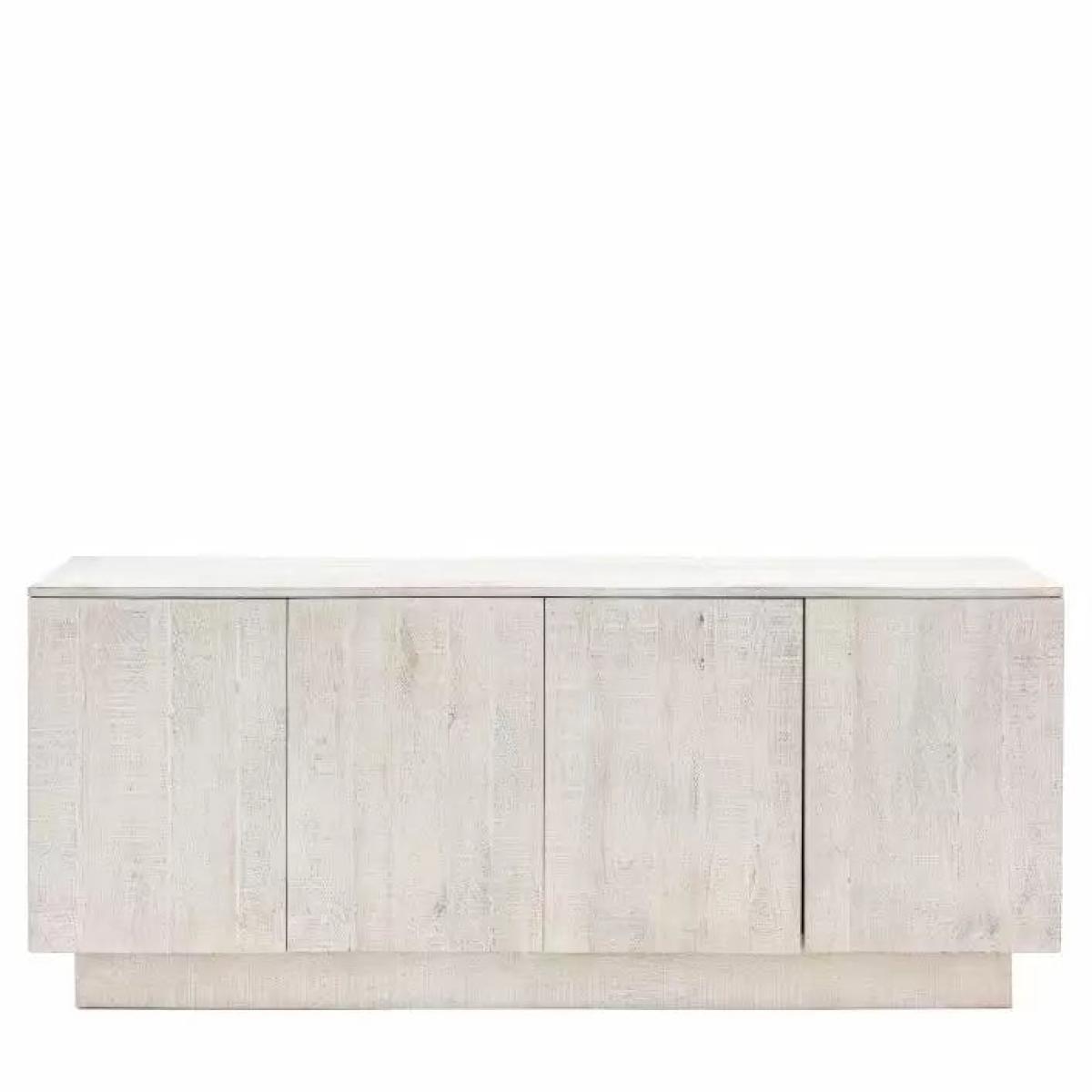 Iowa Mango Wood Sideboard - Whitewash – image 4